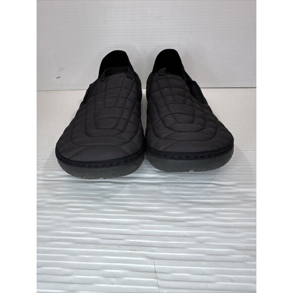 Merrell Men's Hut Moc Moccasin Slip On Quilted Shoe Triple Black Size 13 - Picture 3 of 10